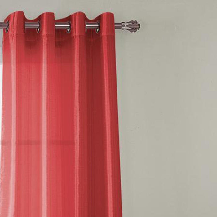 RT Designers Collection Nancy Faux Silk Grommet Curtain Panel 54" x 84"