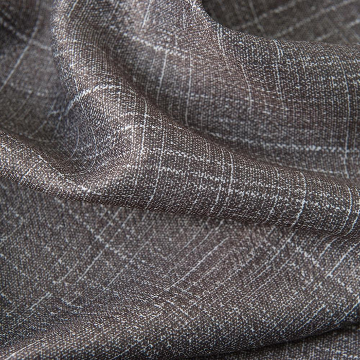RT Designers Sofia Printed Blackout Grommet Panel - Charcoal