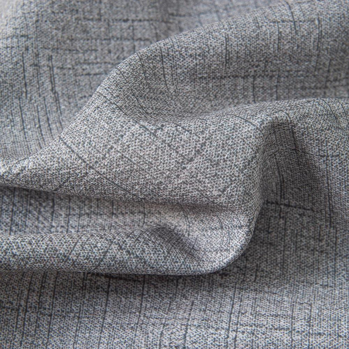 RT Designers Sofia Printed Blackout Grommet Panel - Silver