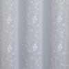 RT Designer Collection Lilian 2 Pack Embroidered Blackout Luxurious Decorative Grommet Curtain Panel 36" x 84" Silver
