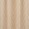 RT Designer Collection Gable 2 Pack Embroidered Blackout Luxurious Decorative Grommet Curtain Panel 36" x 84" Beige