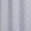 RT Designer Collection Gable 2 Pack Embroidered Blackout Luxurious Decorative Grommet Curtain Panel 36" x 84" Silver