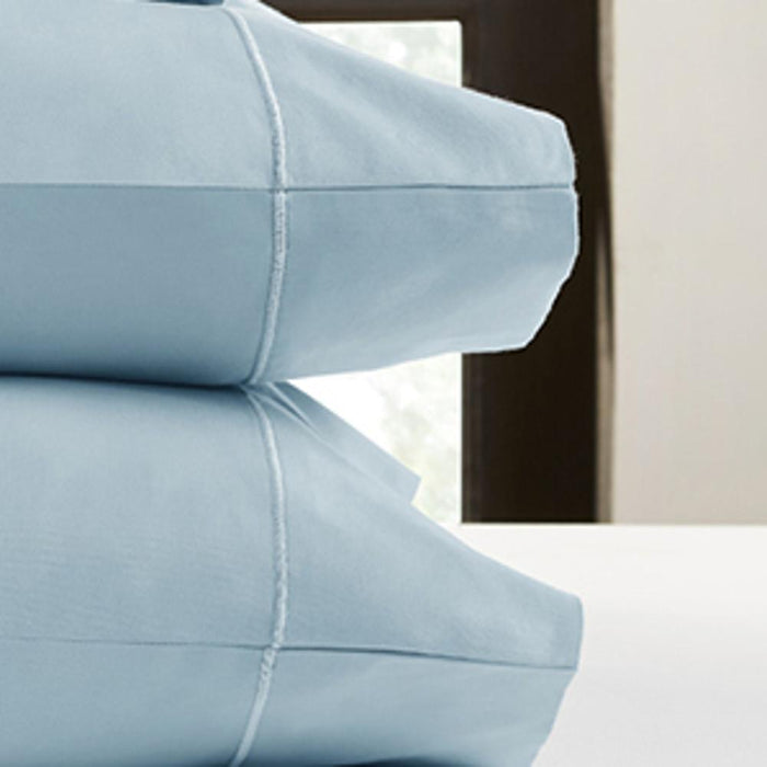 Perthshire Platinum Concepts 1000 Thread Count Solid Sateen Sheet - 4 Piece Set - Aqua