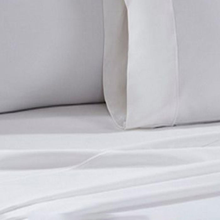 Perthshire Platinum Concepts 1200 Thread Count Solid Sateen Sheet - 4 Piece Set - White