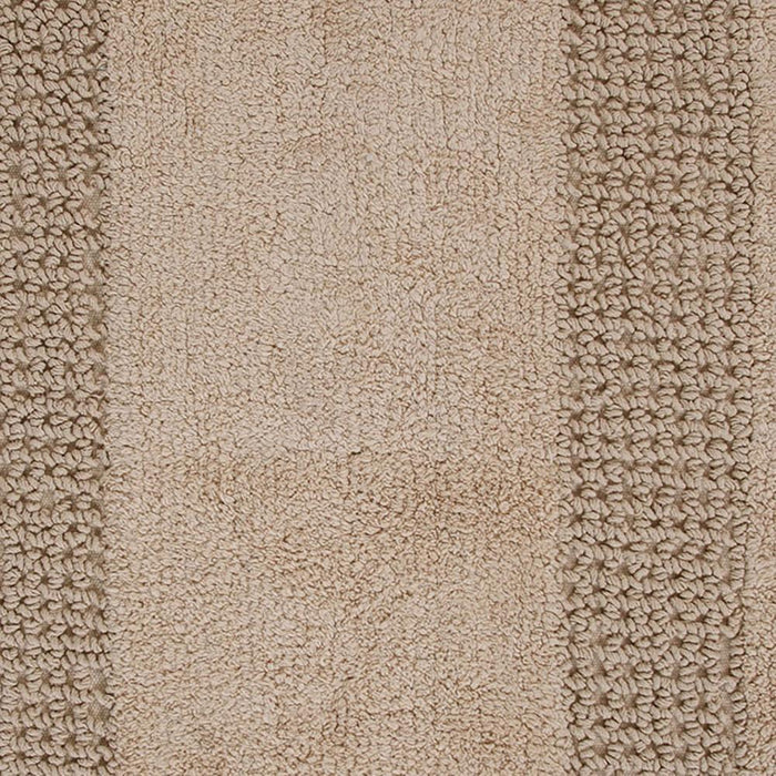 Extremely Absorbent Cotton Bath Rug 24" x 40" Natural by Perthshire Platinum Collection