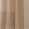 RT Designers Collection Dexter Linen Texture Grommet Sheer Curtain Panel Pair 36" x 84" Taupe