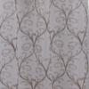 RT Designers Collection Kimberly Embroidery Doily Grommet Sheer Curtain Panel Pair Taupe