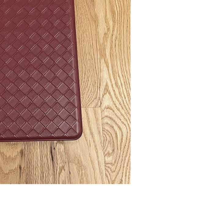 RT Designers Collection Anti-Fatigue Premium High Quality Emboss Mat/Runner Burgundy