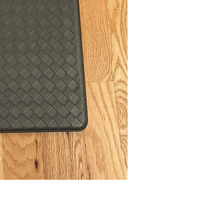 RT Designers Collection Anti-Fatigue Premium High Quality Emboss Mat/Runner Charcoal