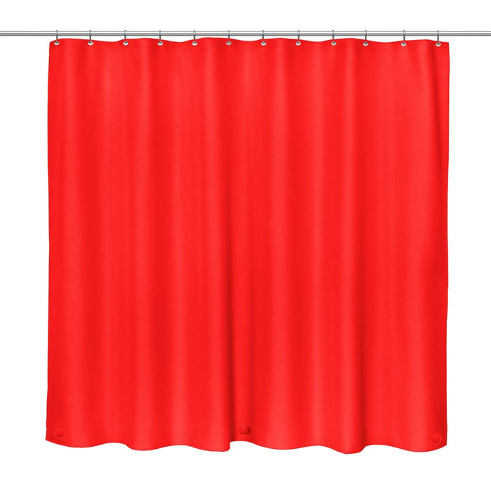 Carnation Home Fashions Standard-Sized Clean Home Peva Liner - 72x72", Red