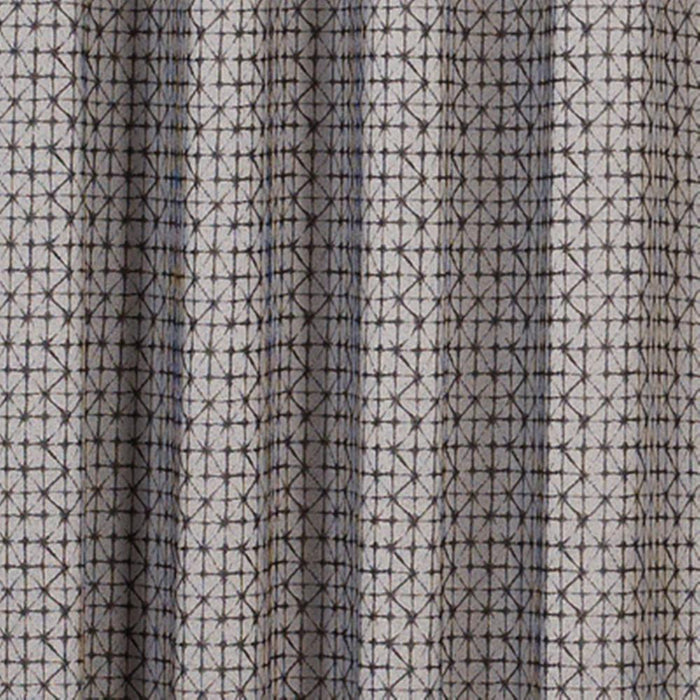 Saturday Knight Ltd Sacai Geometric Woven Jacquard Window Grommet Panel - , Charcoal