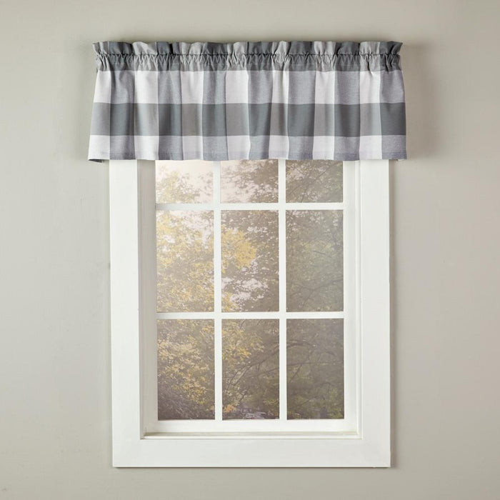 SKL Home By Saturday Knight Ltd Grandin Valance - 58X13", Gray/White