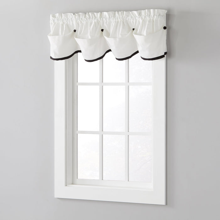 Saturday Knight Ltd Manor Versatile Tailored Window Valance - 58x13"