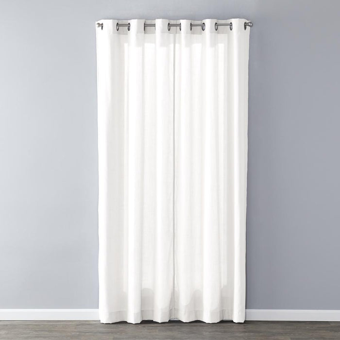 SKL Home Saturday Knight Ltd Raine Light Filtering Sophisticated SunSafe Window Curtain Panel - Ecru