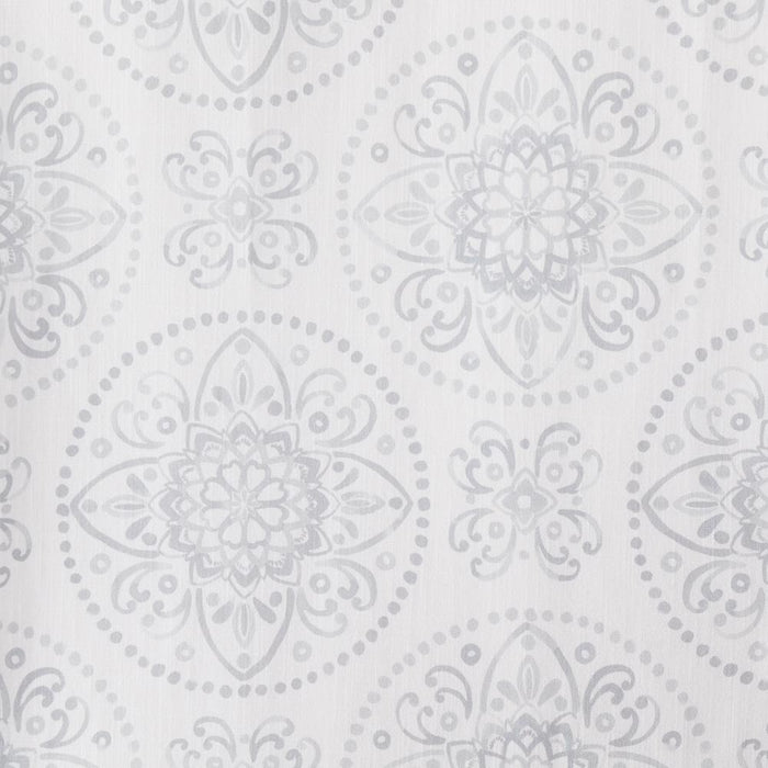 SKL Home Saturday Knight Ltd Kali Sophisticated Design And Slub-Weave Fabric SunSafe Window Panel - Dove Gray