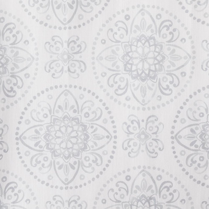 SKL Home Saturday Knight Ltd Kali Sophisticated Design And Slub-Weave Fabric SunSafe Window Panel - Dove Gray