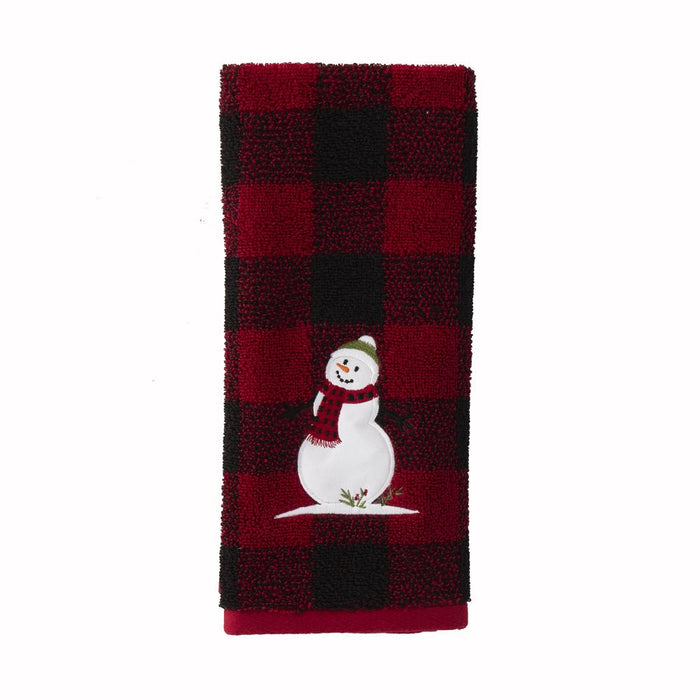 SKL Home Woodland Winter Hand Towel - (2-Pack) - 16x25", Red