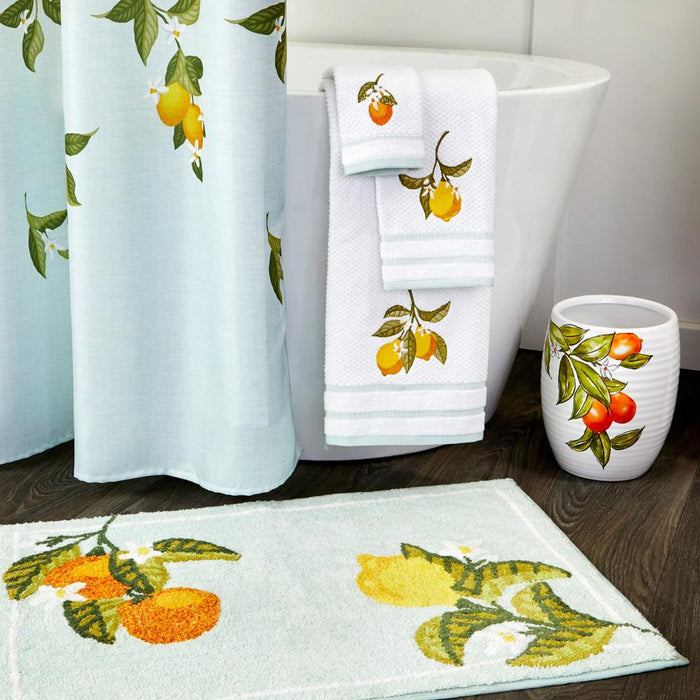 SKL Home By Saturday Knight Ltd Vern Yip Citrus Grove Hand Towel Set - 16X26", White
