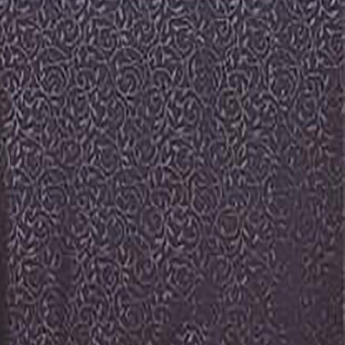 Plazatex Vine Print 90GSM Brushed Microfiber Soft Wrinkle Free Sheet Set - Queen 60x80", Navy