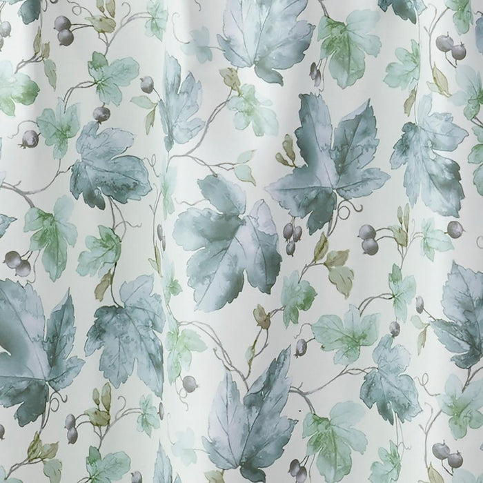 SKL Home By Saturday Knight Ltd Falling Leaves Tier Curtain Pair - Blue