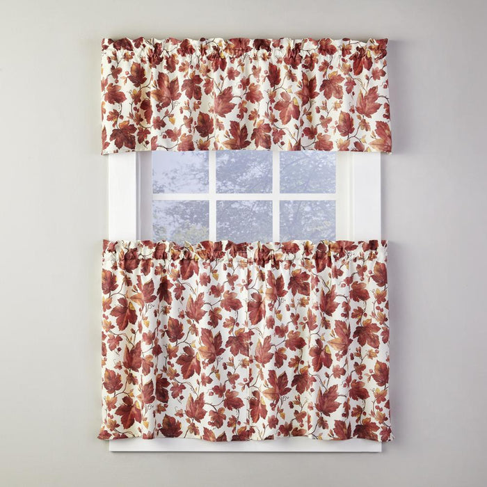 SKL Home Saturday Knight Ltd Falling Leaves Tier Pair - Spice
