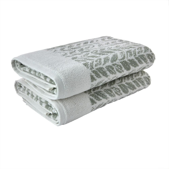 SKL Home Distressed Leaves Bath Towel - 28x54"