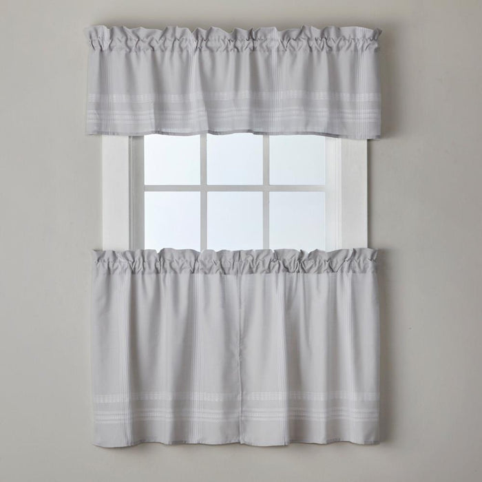 SKL Home By Saturday Knight Ltd Adelyn Valance - 56X13", Gray