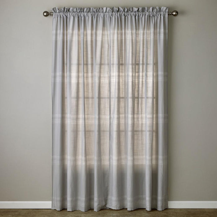 SKL Home By Saturday Knight Ltd Home Adelyn Window Curtain Panel Pair - 2-Pack - Gray