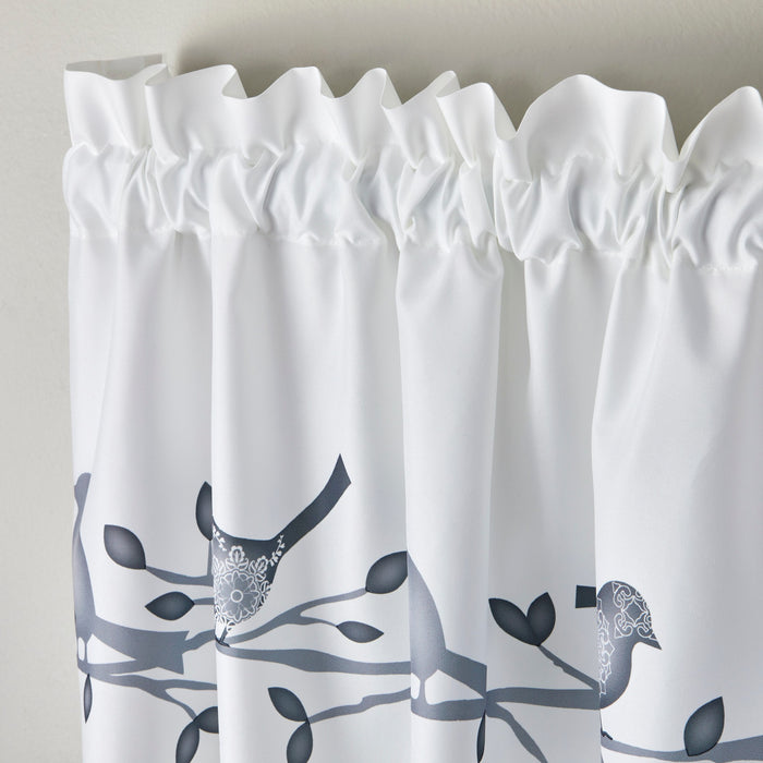 SKL Home By Saturday Knight Ltd Birds On Branch Tier Pair Curtain - 2-Pack - Multi
