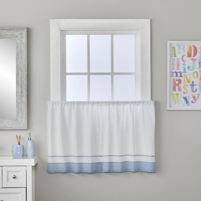 SKL Home By Saturday Knight Ltd Carrick Stripe Tier Pair - 2-Pack - Blue