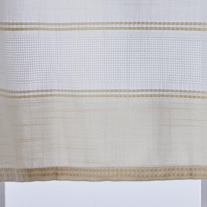 SKL Home By Saturday Knight Ltd Carrick Stripe Valance - 56X13", Natural