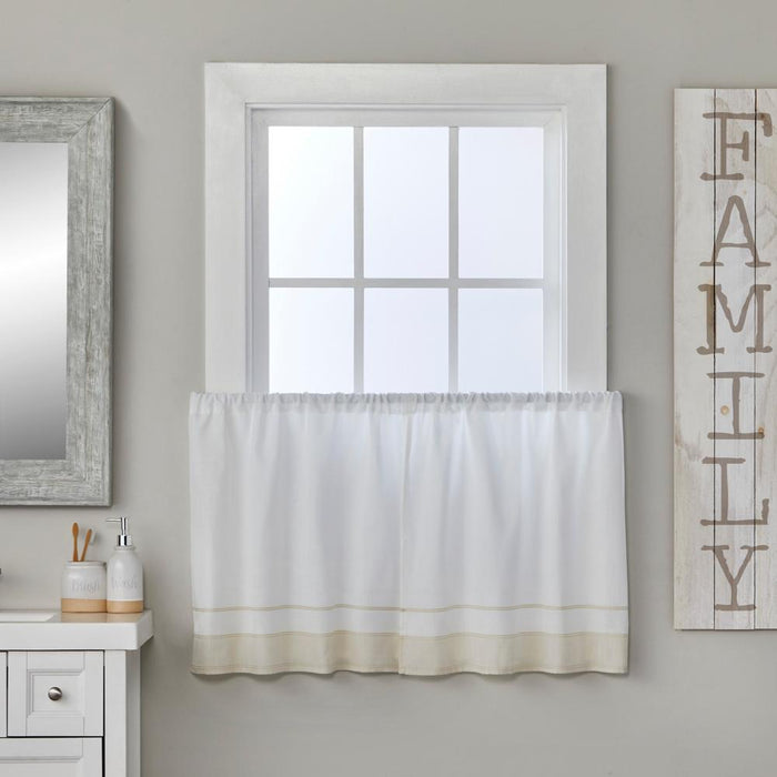 SKL Home By Saturday Knight Ltd Carrick Stripe Tier Pair - 2-Pack - Natural