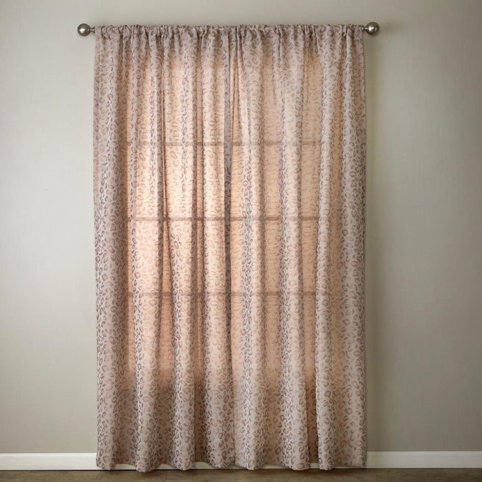 SKL Home By Saturday Knight Ltd Cheetah Spot Window Curtain Panel - Bronze