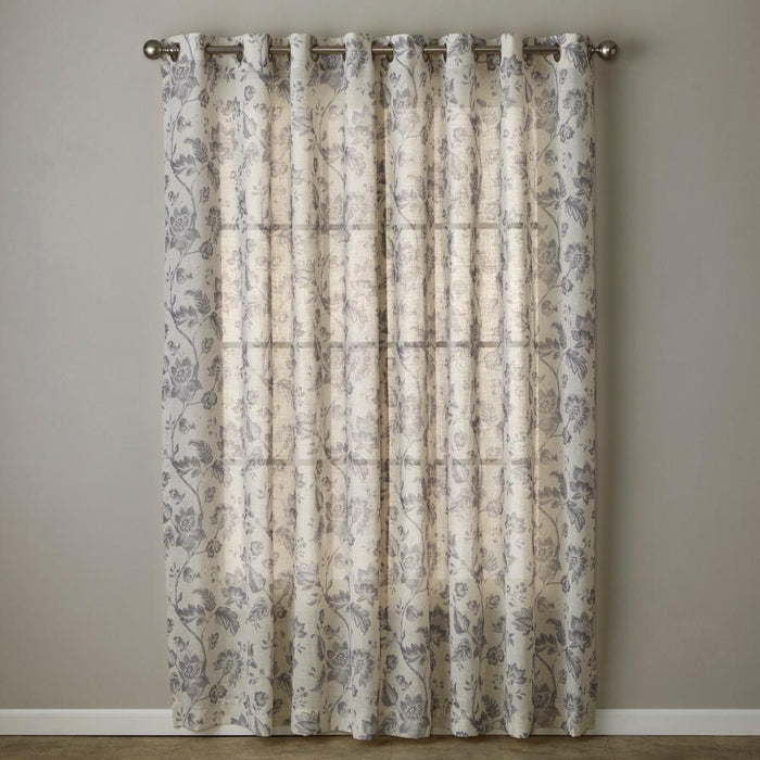 SKL Home By Saturday Knight Ltd Jackie Window Curtain Panel - Gray