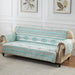 Greenland Home Fashions Barefoot Bungalow Phoenix Furniture Protector - Sofa 127x77", Turquoise - 127x77,Phoenix Turquoise