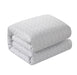 Chic Home Blaine Duvet Cover Set Contemporary Two Tone Striped Chevron Pattern Bed In A Bag Bedding - Sheets Pillowcases Pillow Shams Included - 7 Piece - King 104x90", Grey - King