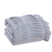 Chic Home Yvette Comforter Set Ruffled Pleated Flange Border Design Bed In A Bag Grey, King - King