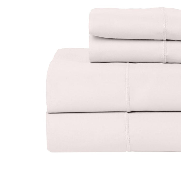 Hotel Concepts 500 Thread Count Sateen Sheet - 4 Piece Set - King, Ash - King