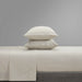 Chic Home Denise Sheet Set Super Soft Graphic Herringbone Print Design - Includes 1 Flat, 1 Fitted Sheet, and 2 Pillowcases - 4 Piece - King 108x102", Beige - Beige