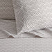 Chic Home Alaina Sheet Set Super Soft Contemporary Striped Chevron Pattern Design - Includes 1 Flat, 1 Fitted Sheet, and 1 Pillowcase - 3 Piece - Twin 66x102", Taupe - Taupe