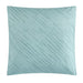 NY&C Home Kinsley 7 Piece Comforter Set Color Block Design Distressed Stripe Print Bed In A Bag Bedding - Sheets Pillowcase Decorative Pillows Sham Included, Twin, Blue - Twin