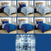 Micro Flannel 6 in 1 Comforter Set, Full/Queen, Batik - Full/Queen,Batik