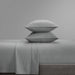 Chic Home Casey Sheet Set Solid Color Washed Garment Technique - Includes 1 Flat, 1 Fitted Sheet, and 1 Pillowcase - 3 Piece - Twin 66x102", Grey - Grey