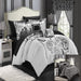 Chic Home Olivia Paisley Print Mega 20 Pieces Comforter Bed In A Bag Set - Queen 90x92, Black - Queen