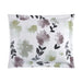 Chic Home Parson Green 7 Piece Quilt Set Reversible Watercolor Floral Print Striped Pattern Design Bed in a Bag Bedding Queen Multi-color - Queen
