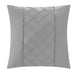 Chic Home Mycroft Pinch Pleated Ruffled Bed In A Bag Soft Microfiber Sheets 10 Pieces Comforter Decorative Pillows & Shams - Twin 66x90, Silver - Twin