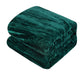Chic Home Westmont 4 Piece Comforter Set Crinkle Crushed Velvet Bedding - Decorative Pillow Shams Included King Green - King