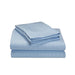 Embossed 1800 Series Wrinkle Resistant Ultra Soft Stripe Premium All Season Bed Sheet Set, King, Ocean Blue - King