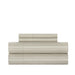 Chic Home Siena Sheet Set Solid Color Striped Pattern Technique - Includes 1 Flat, 1 Fitted Sheet, and 2 Pillowcases - 4 Piece - Queen 90x102", Green - Queen