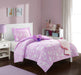 Chic Home Excalibur 4 Piece Comforter Set "Fantasy Forest" Fairy Tale Design Throw Blanket Decorative Pillow Sham Included Twin Lavendar - Twin